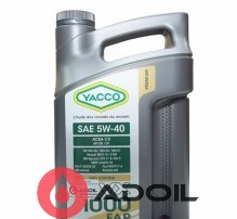 Yacco Premium Vx 1000 Fap 5w-40