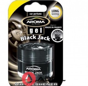 Aroma Car Gel Black Jack