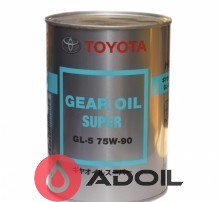Toyota Gear Oil Super 75W-90 08885-02106