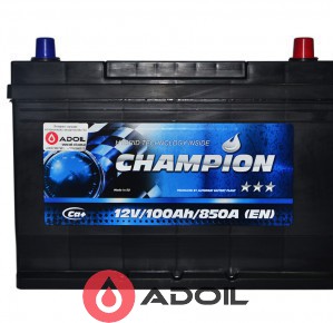 Black 100Ah/12V Champion Japan Euro(0)