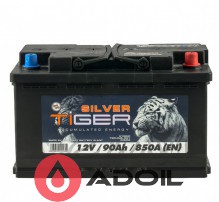 90Аh/12V Silver Tiger Euro(0) короткий