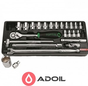 Набор инструмента 1/4&quot; 24 ед. в ложементе TOPTUL GCAT2402