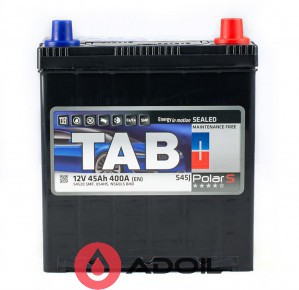 45Ah / 12V TAB Polar S (0) тонка клема Japan Min.