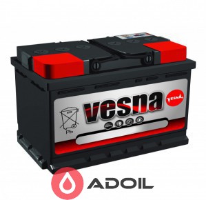 62Ah/12V Vesna Premium Euro(0)