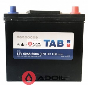 60Ah/12V TAB Polar S(0) Euro Japan