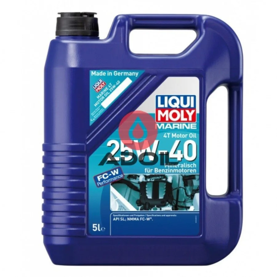Liqui Moly Marine 4T Motor Oil 25w-40