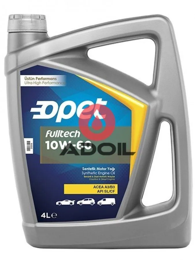 Opet Fulltech Sae 10w-60