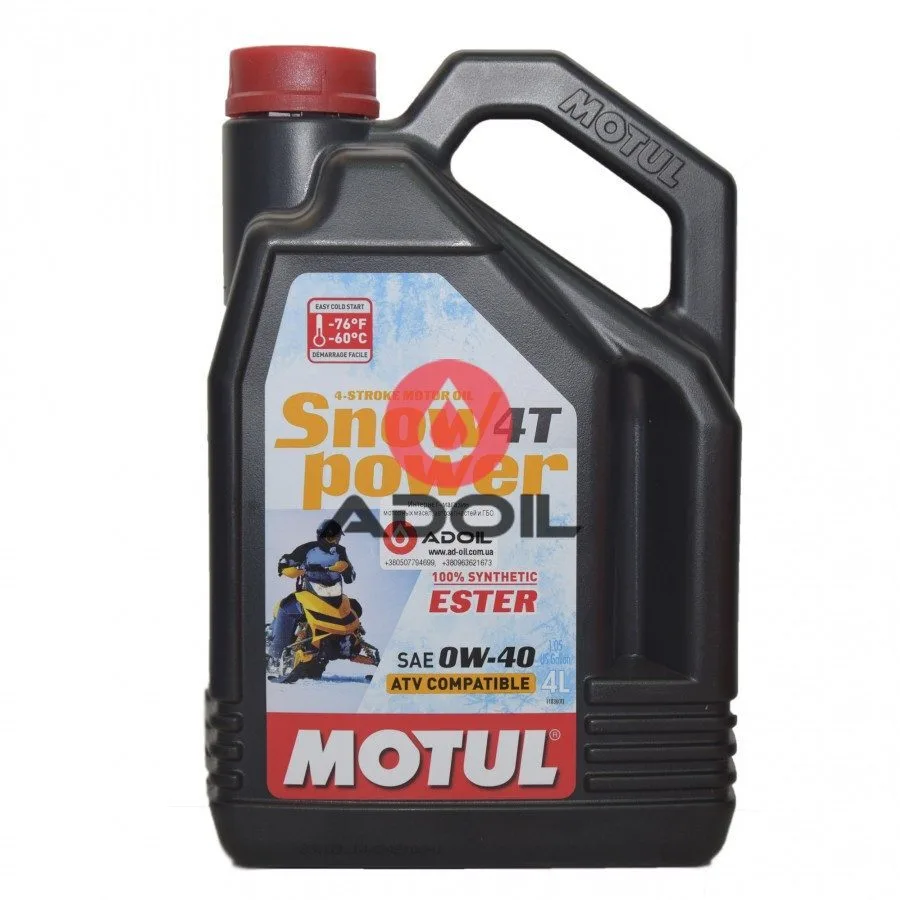 Motul Snowpower 4T 0w-40