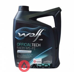 Wolf Officialtech 5w-20 Ms-Fe