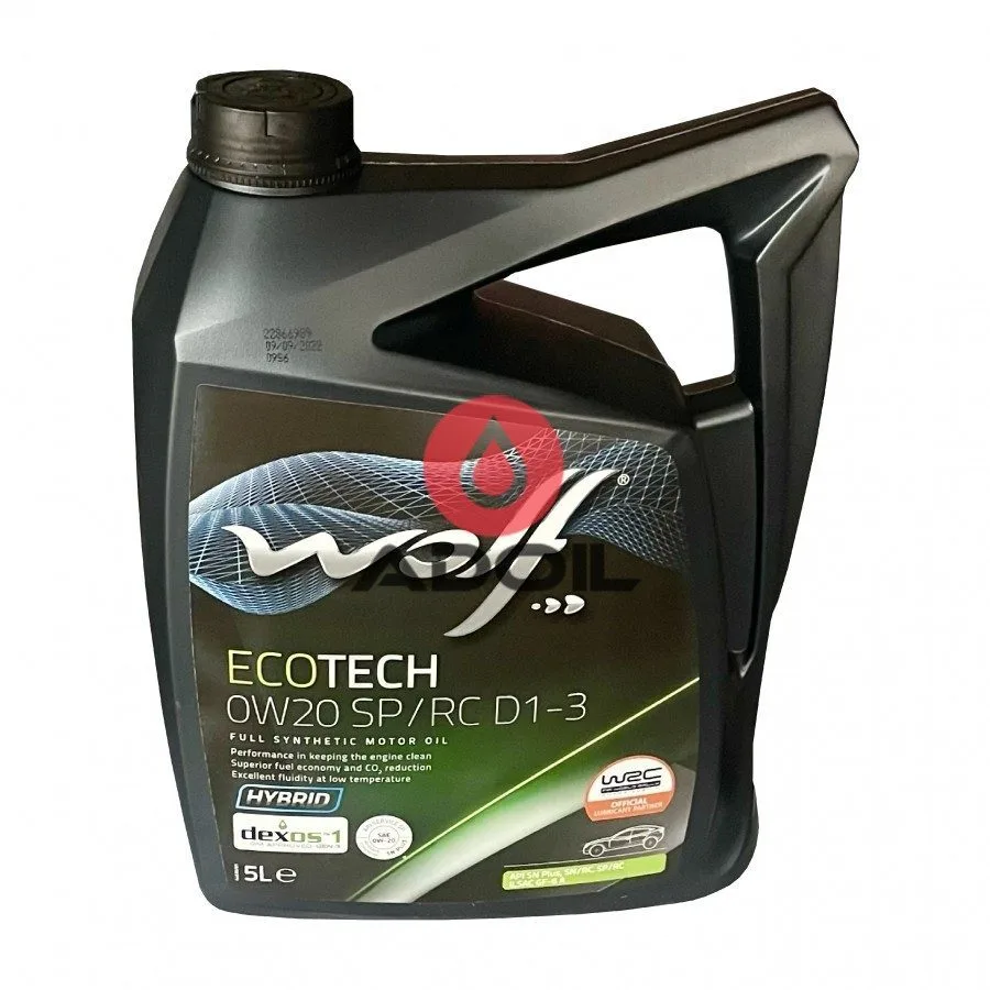 Wolf Ecotech 0w-20 Sp/Rc D1-3