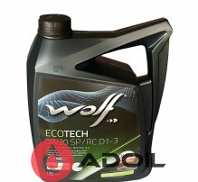 Wolf Ecotech 0w-20 Sp/Rc D1-3