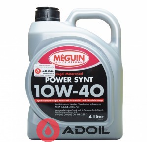 Meguin Megol Motorenoel Power Synt 10w-40