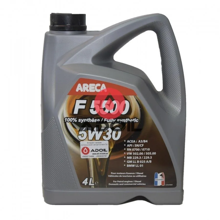 Areca F5500 5w-30