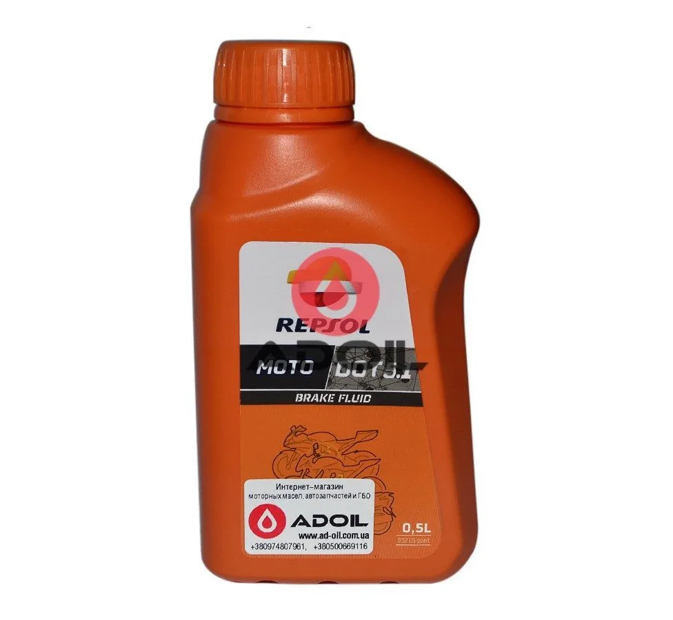 Тормозная жидкость Repsol Qualifier Brake Fluid Dot -5.1