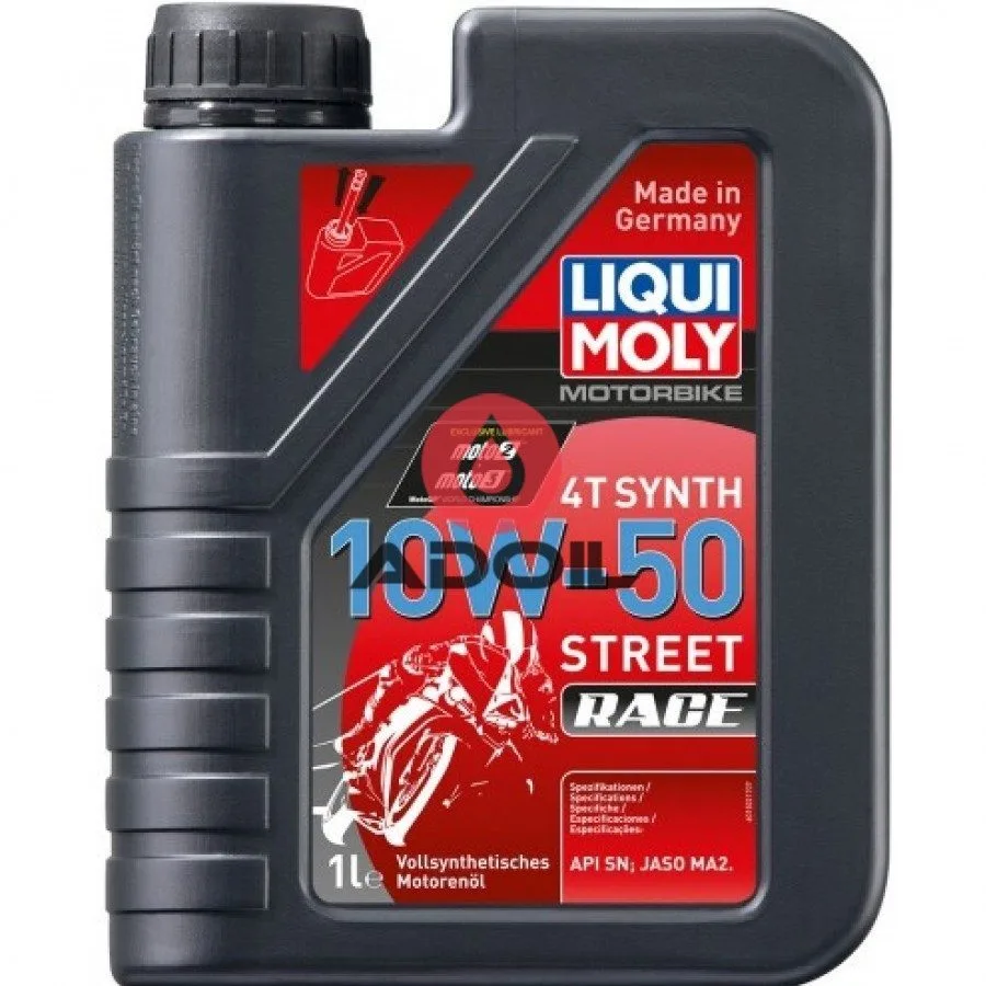 Liqui Moly Motorbike 4T Synth 10w-50 Street Race