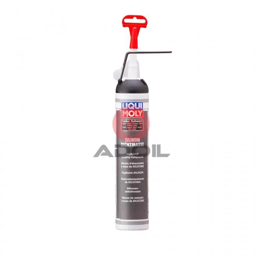 Силіконовий герметик (чорний) Liqui Moly Silikon-Dichtmasse Schwarz