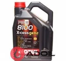 Motul 8100 X-cess Gen2 Sae 5w-40