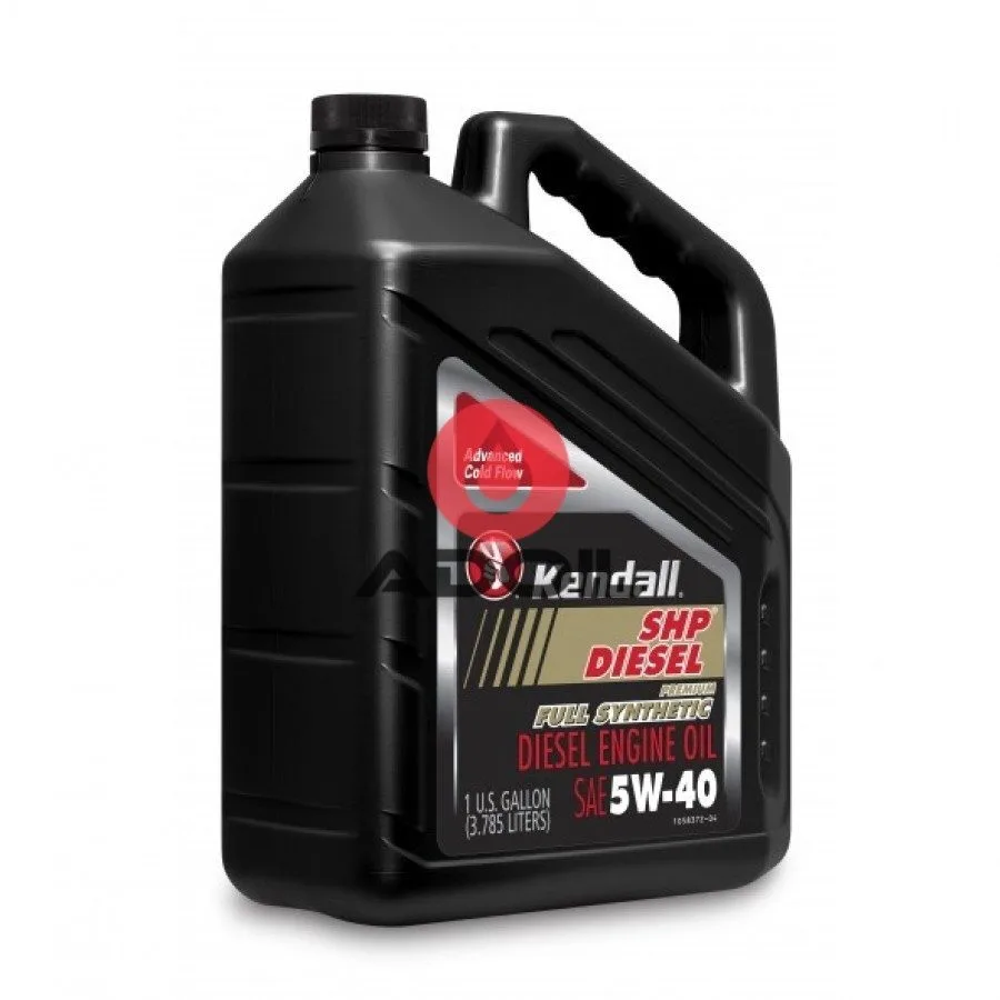 Kendall Shp Diesel Full Synthetic Premium Oil 5w-40