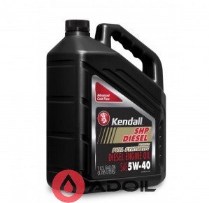 Kendall Shp Diesel Full Synthetic Premium Oil 5w-40