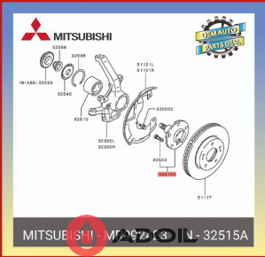 Ступица колеса MR992423