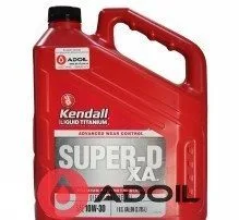 Kendall Super-D XA Premium Synthetic Blend Diesel Engine Oil Ti 10w-30