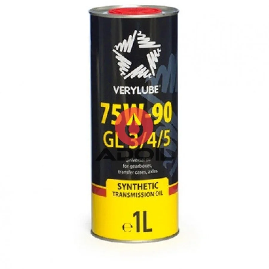 Verylube 75w90 gl-3/4/5