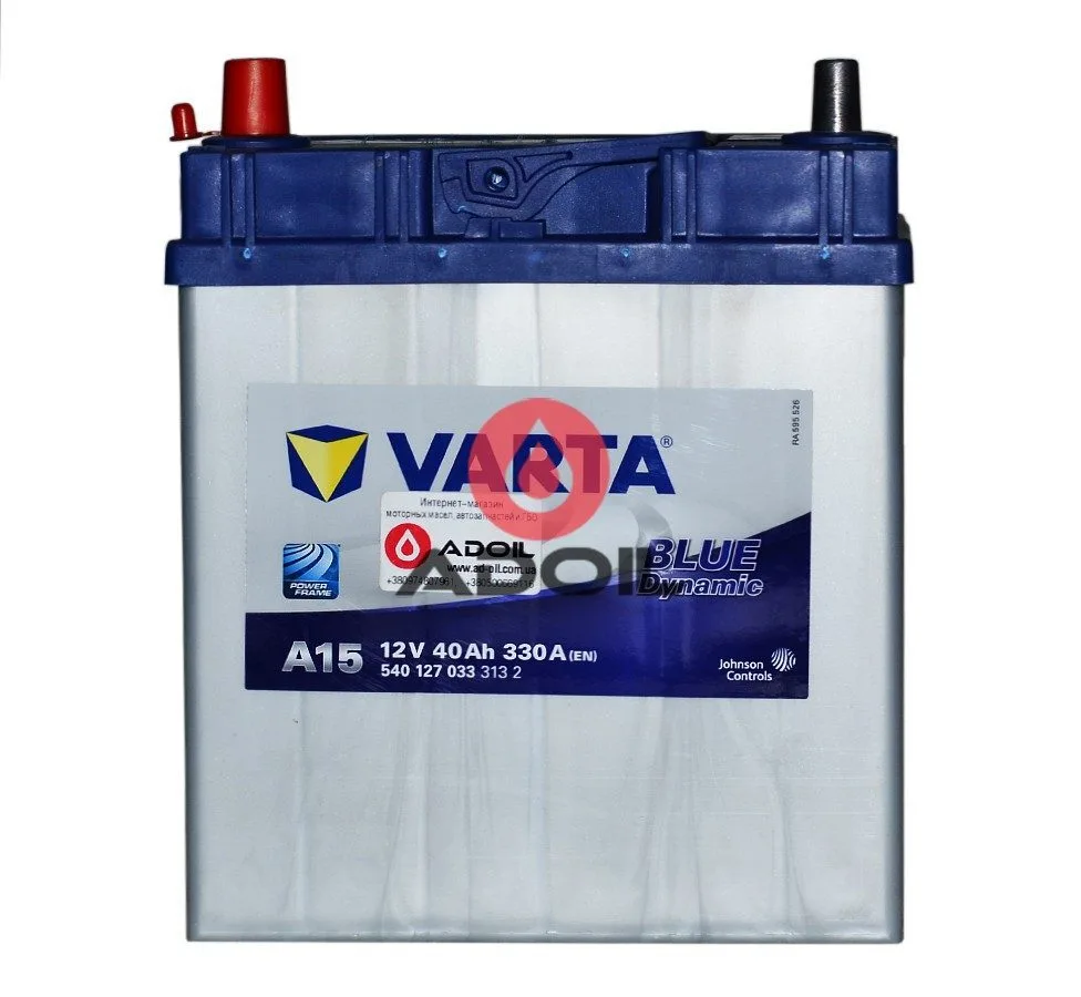 VARTA 540127033 40Ач 330А (1) Blue Dynamic A15
