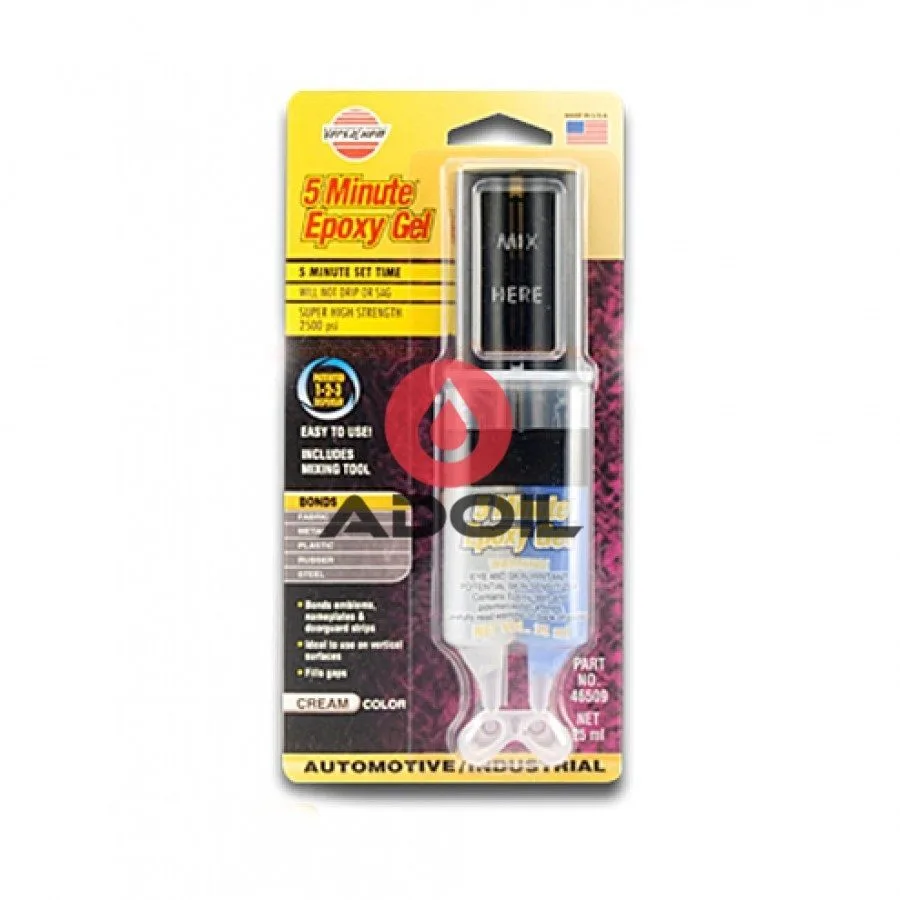 Многоцелевой эпоксидный двухкомпонентный клей VERSACHEM 5 MINUTE EPOXY GEL