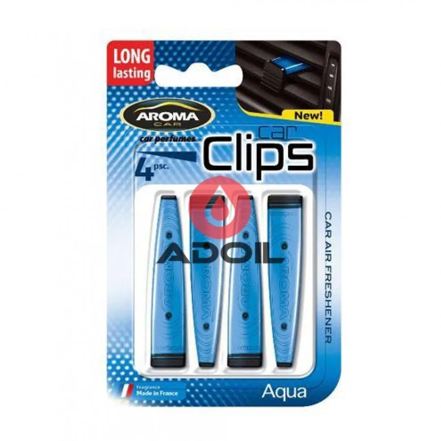 Aroma Car Clips Aqua