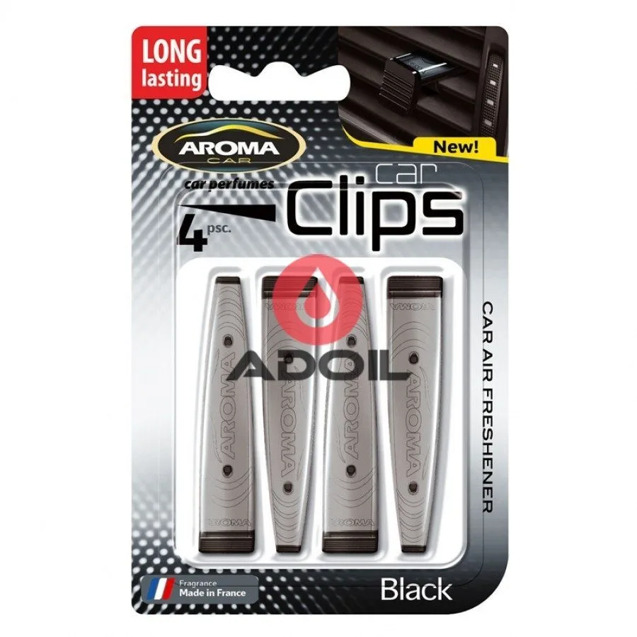 Aroma Car Clips Black