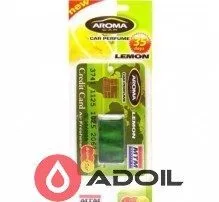Aroma Car Credit Card Lemon