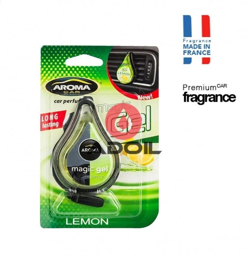 Aroma Car Magic Gel Lemon