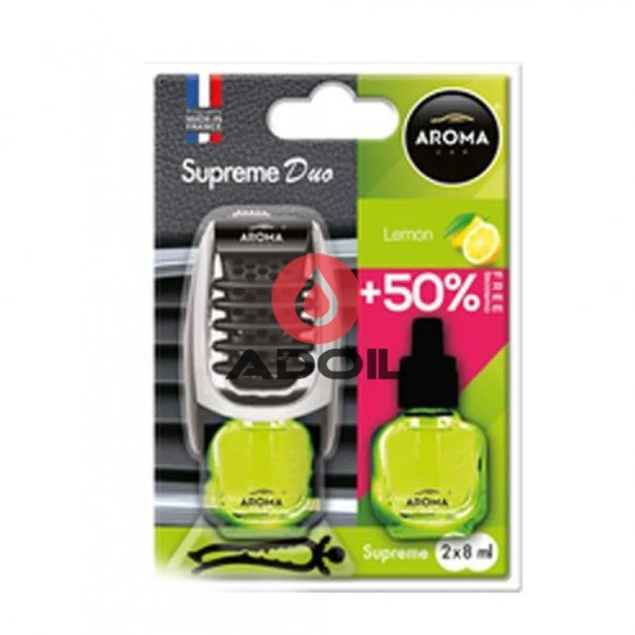 Aroma Car Supreme Slim Lemon