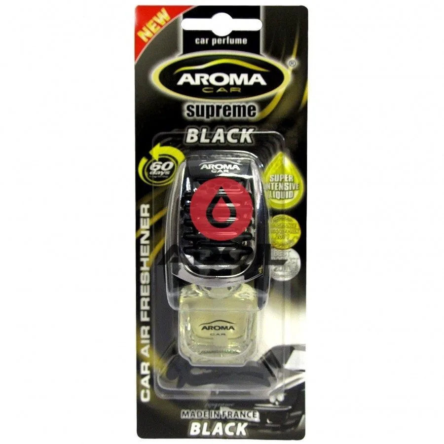 Aroma Car Supreme Slim Black