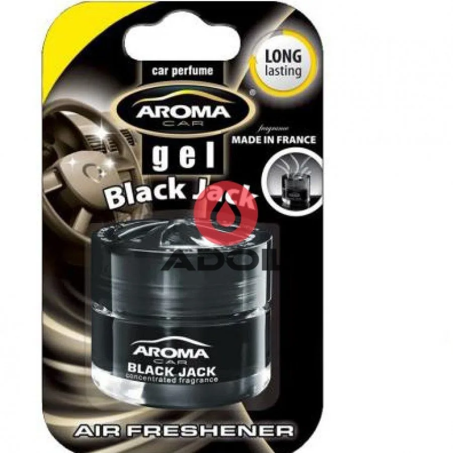Aroma Car Gel Black Jack