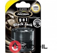 Aroma Car Gel Black Jack