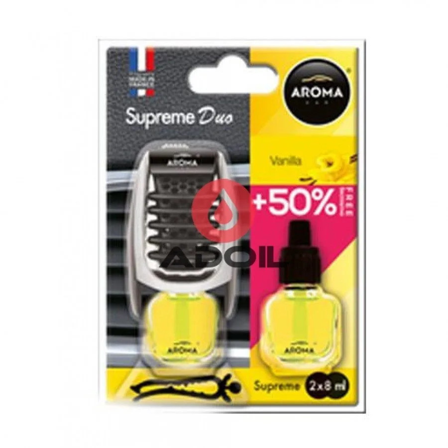 Aroma Car Supreme Duo Slim Vanilla