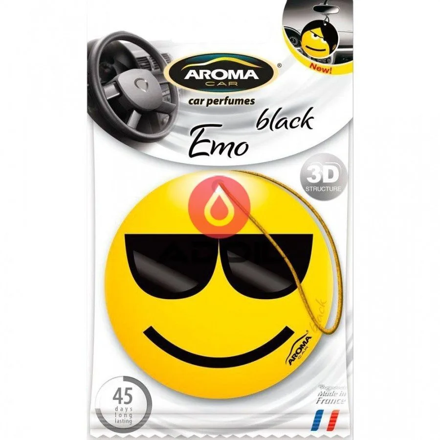 Aroma Car Emo Black