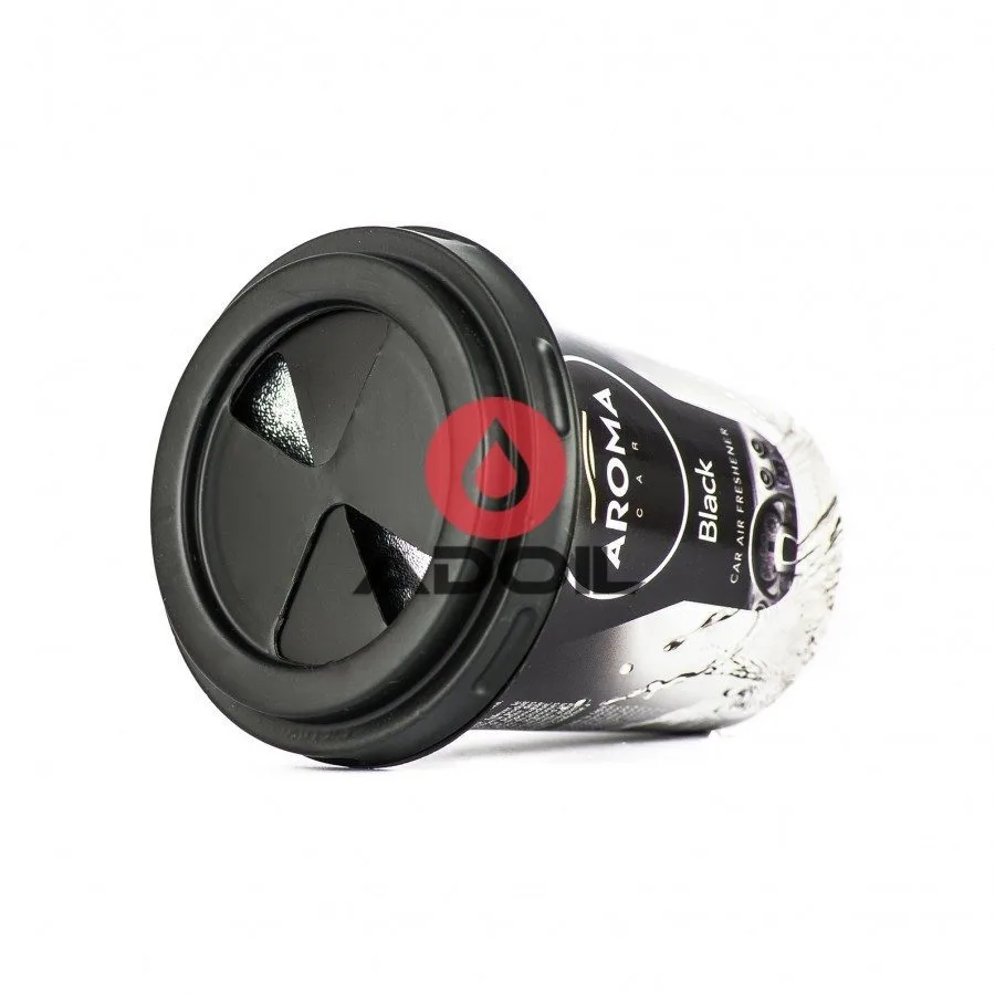 Aroma Car Cup Gel Black