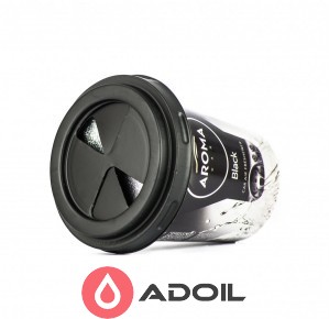 Aroma Car Cup Gel Black