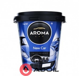 Aroma Car Cup Gel New Car