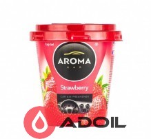 Aroma Car Cup Gel Strawberry