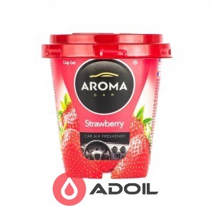 Aroma Car Cup Gel Strawberry