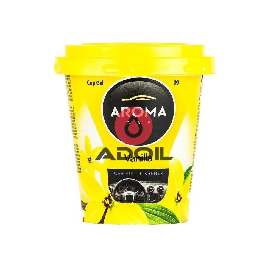 Aroma Car Cup Gel Vanilla