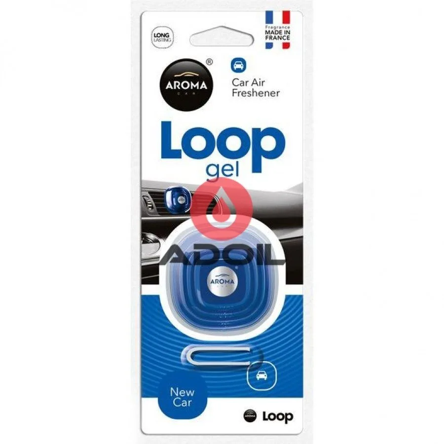 Aroma Car Loop Gel New Car