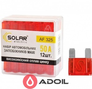 Набір запобіжників Maxi Solar AF325