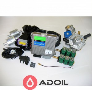 Набор газового оборудования KIT GREEN GAS AERO OBD 4cyl