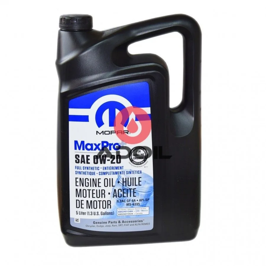 Mopar Max Pro+ Sae 0w20