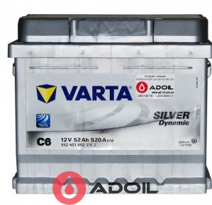 Varta Silver Dynamic C6 5524010523162 52Ач 520А (0)