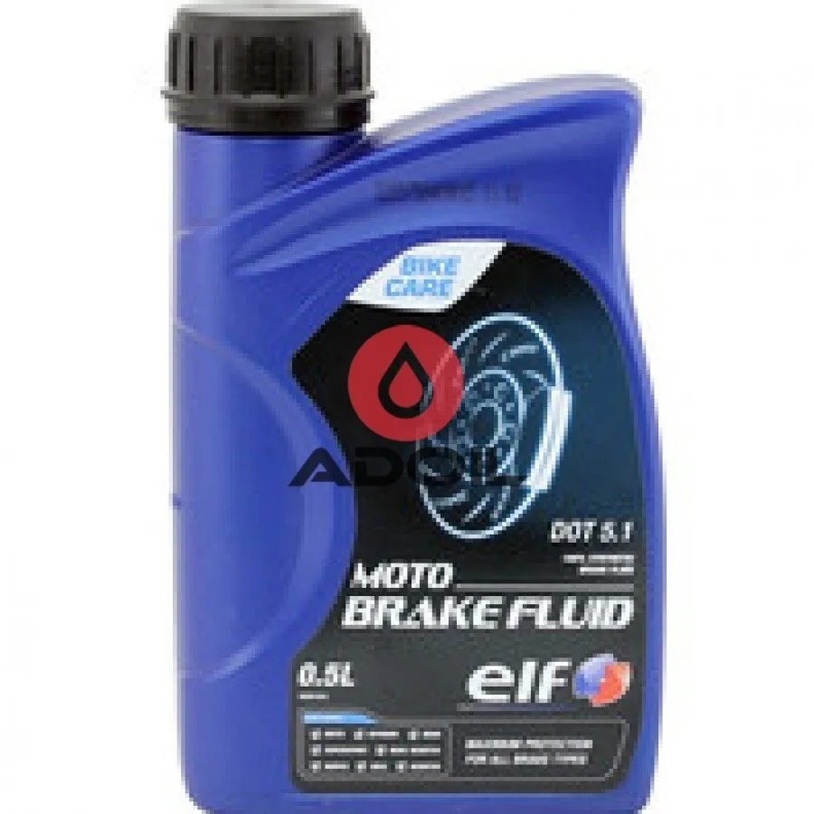 Elf Moto Brake Fluid Dot 5.1